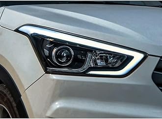 Compatible For Hyundai IX25 2015-2018 Creta Headlights Turn Signal Light DRL Bi-Xenon Bi High Beam Low Beam
