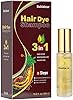 Dark Brown Hair Color Shampoo and Hair Oil