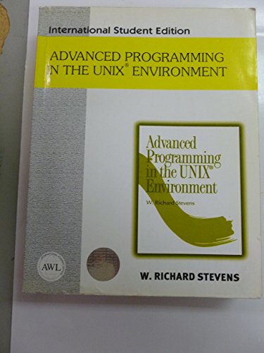 Advanced Programming in the Unix Environment (I... 0201455714 Book Cover