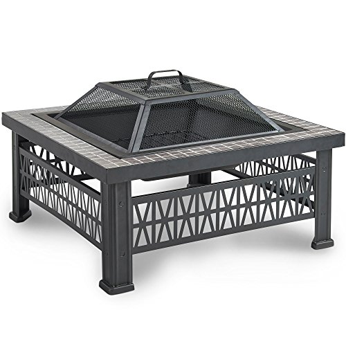 vonhaus geo fire pit