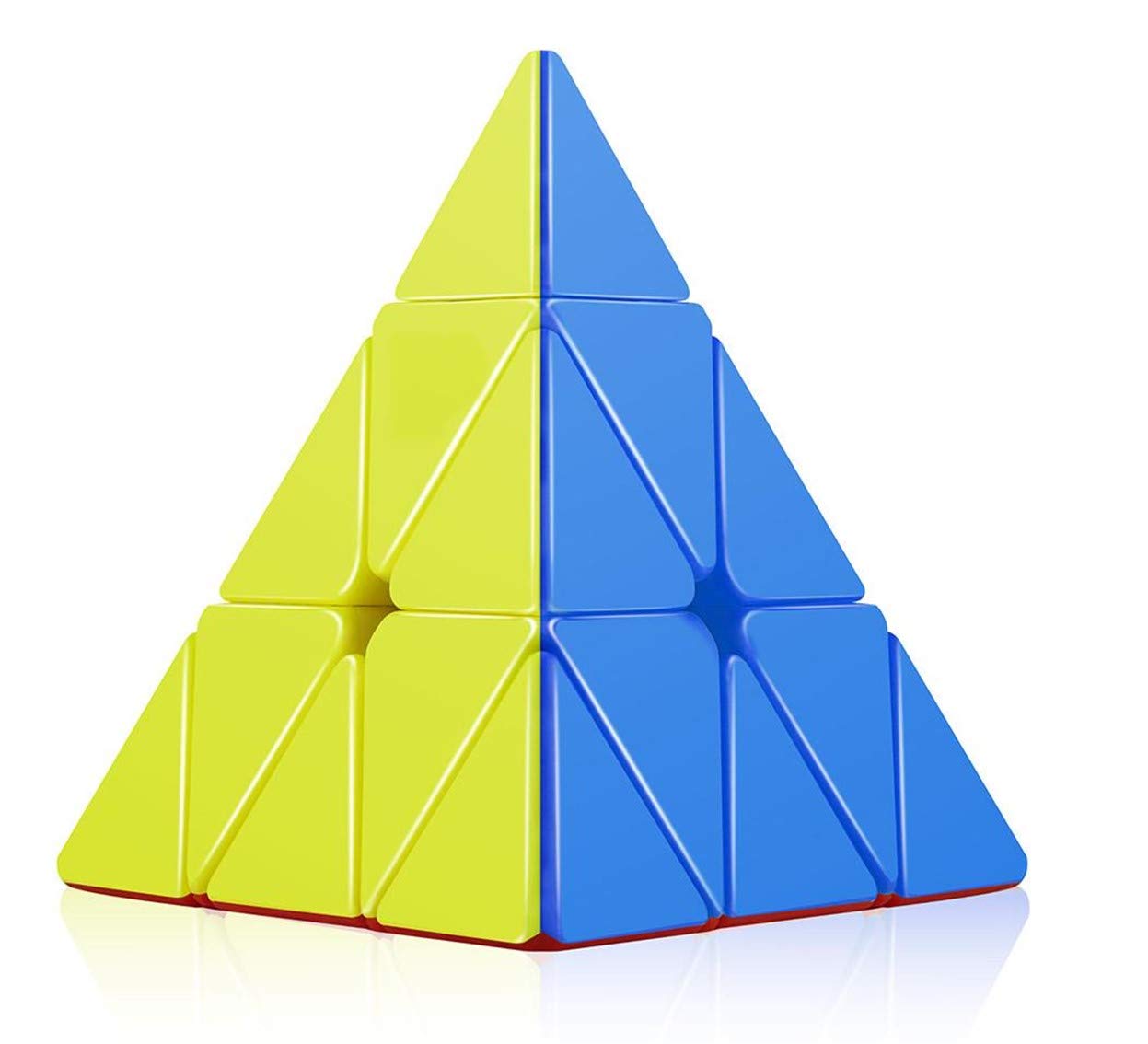 Kiwilon Stickerless 3x3 Smooth Triangle Speed Cube Toys for Kids (Pyramid) (B07PJQRNZ1) Amazon Price History, Amazon Price Tracker
