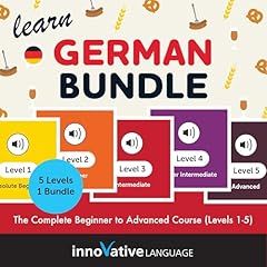 Learn German Bundle: The Complete Beginner to Advanced Course (Levels 1-5) Titelbild