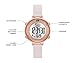Skechers Women's Magnolia Digital Chronograph Watch, Color: Rose Gold, Blush Pink (Model: SR6168)