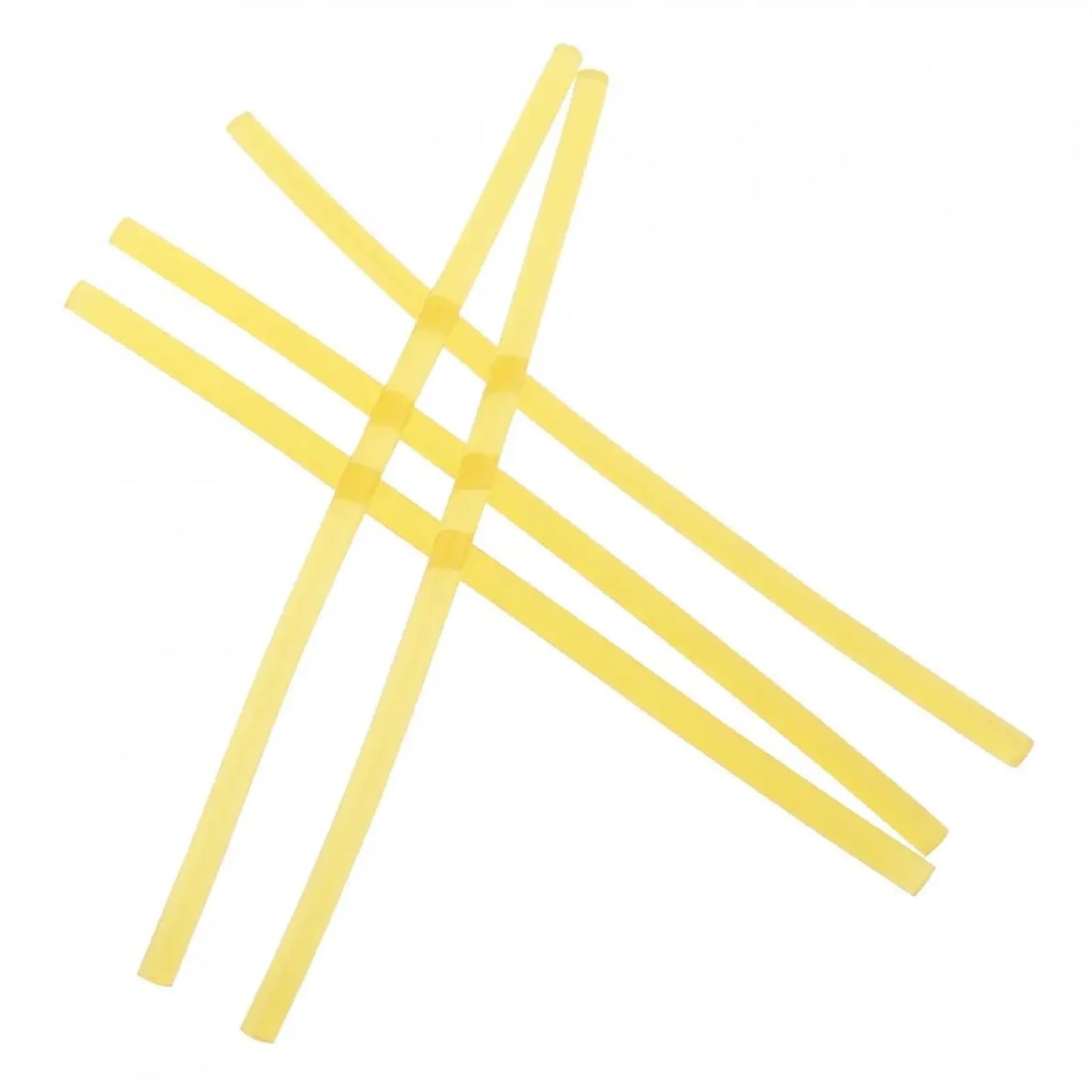 100 pezzi 7mmx200mm Stick di colla a caldo viscosa trasparente gialla forte for accessori di riparazione