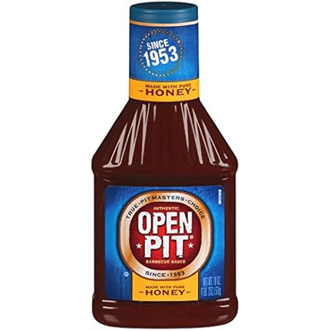 Open Pit Barbecue Sauce, Honey, 18 Ounce (Pack of 6) Cover