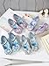 YOSICIL Disfraz Princesa Zapatos Frozen Elsa Zapatos de Lentejuelas Antideslizante Niñas Zapatos...
