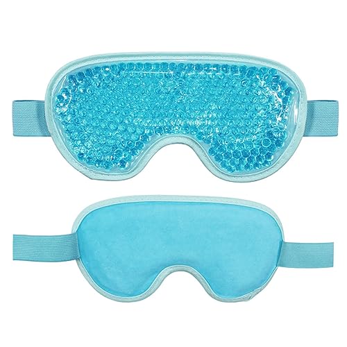 XPEX 1 articulo antifaz frio para ojos,mascara gel frio cara,Cómodo de usar, alivia los problemas de quedarse despierto hasta tarde y los ojos secos