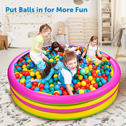 Joyjoz-Piscina-Hinchable-para-Ninos-150-cm-36-cm-Piscina-para-Infantil-Piscina-Jardin-Juguetes-de-Verano-para-Juegos-de-Agua-al-Aire-Libre-e-Interior