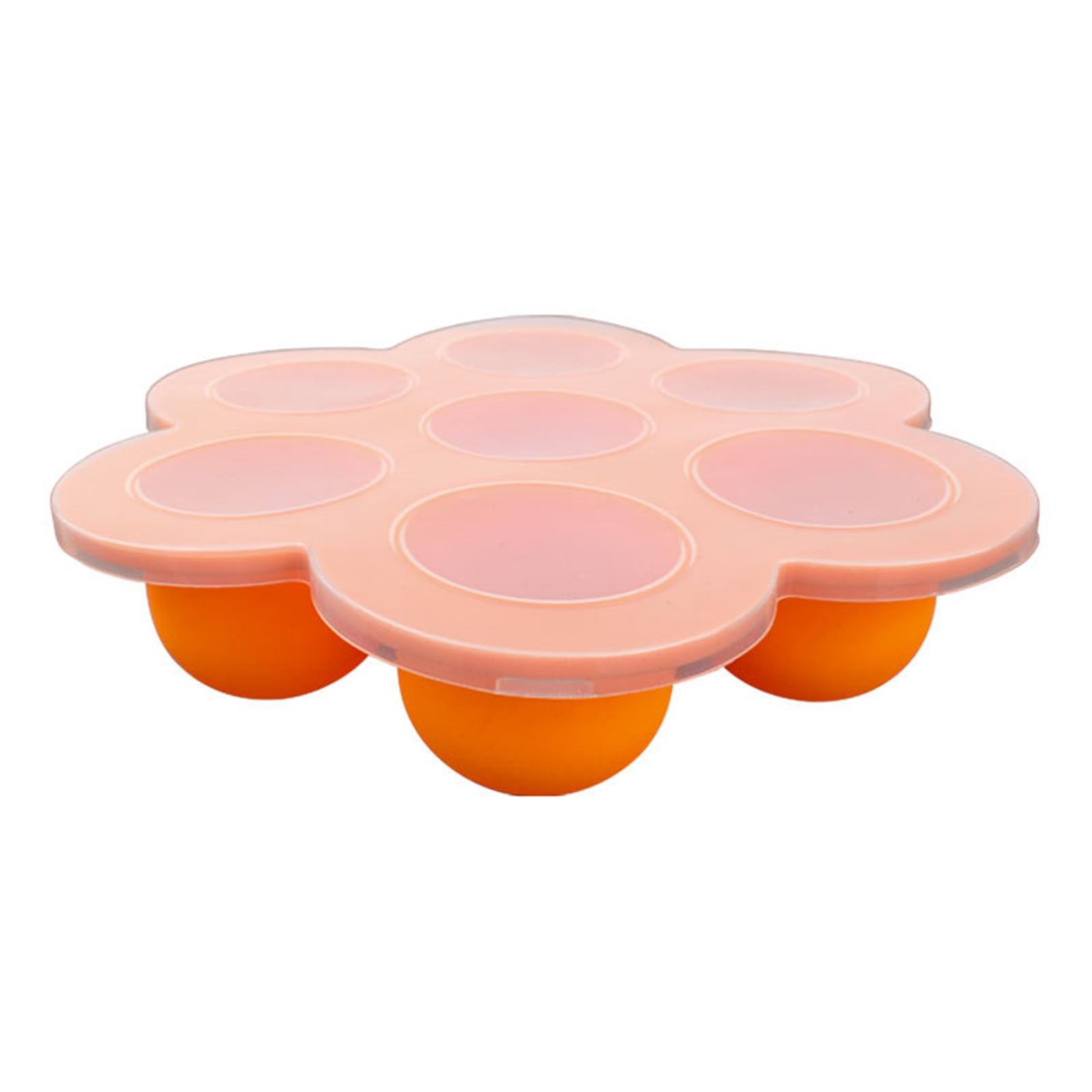 Tsophreniq Compartment Silicone Baby Food Storage Container with Lids Baby Food Saver for Freshness and Convenience Large Size Silicone Storage Container