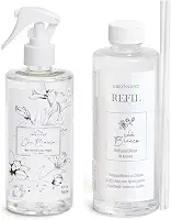 Kit Água Aromática 500ml E Refil De Difusor 300ml - Essência Chá Branco - Greenswet