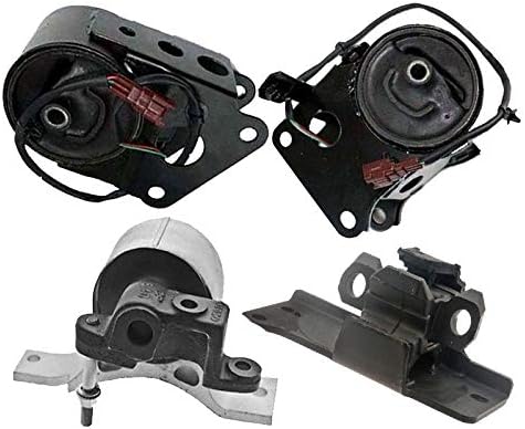 K0693 Fits 2003-2007 Nissan Murano 3.5L 2WD Motor & Trans Mount 4PCS w/Sensors Wires : A7349EL A7348, A7358EL A4321