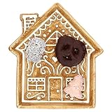 L'adorable assiette à biscuits est fabriquée en faïence. Veuillez nettoyer la plaque avec un chiffon humide et un détergent doux