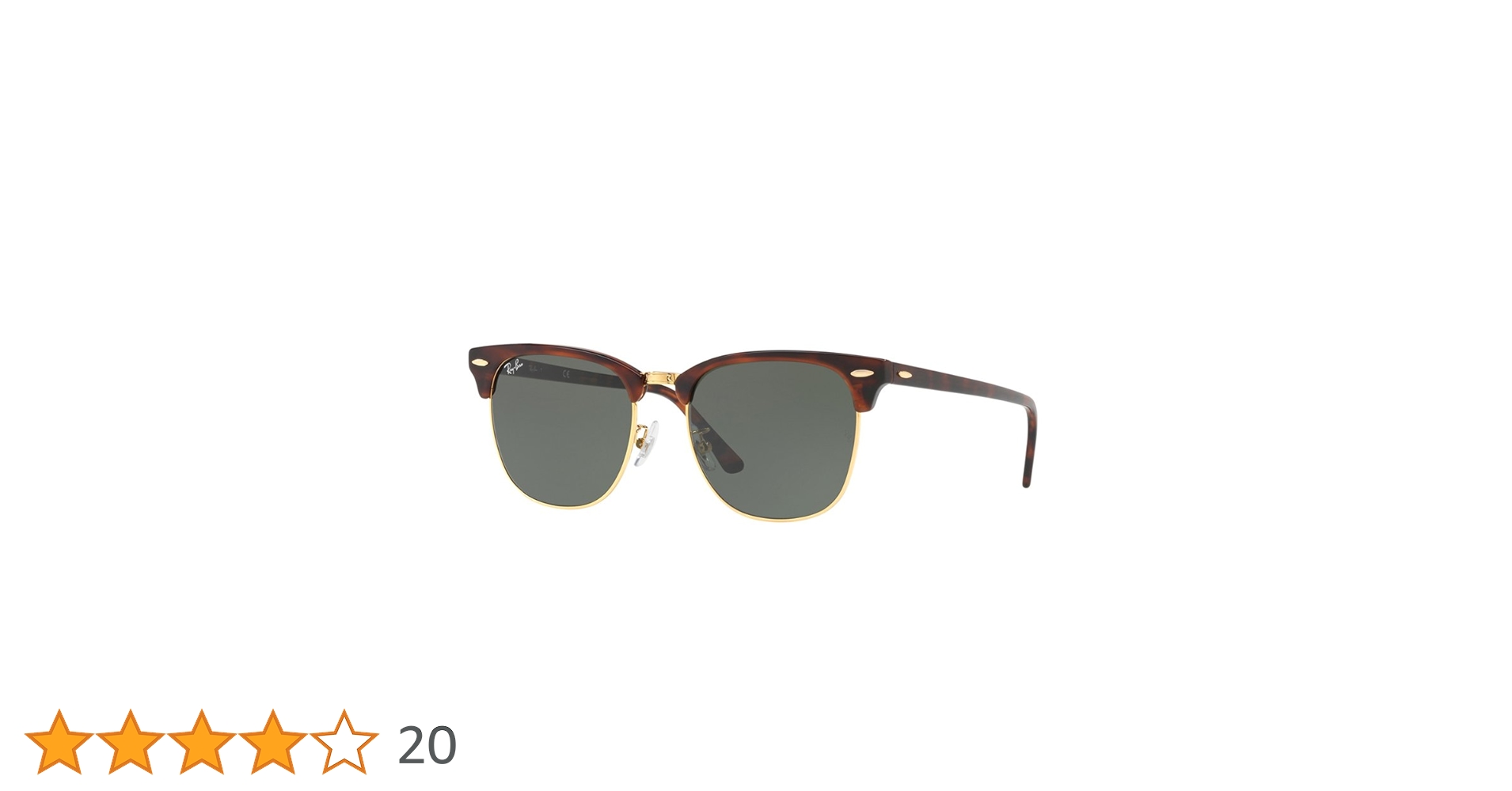 サイズ55【RB3016F-W0366】正規品 レイバン サングラス G-15 CLUBMASTER（Ray-Ban） レイバン サングラス rb3016f 55サイズ