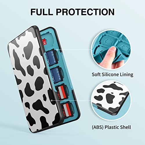 HEIYING Memory Card Case for SD/TF Cards,Portable SD Card Holder Storage Case Compatible with 20 SDXC SDHC and 20 TF Cards Slots - Image 4