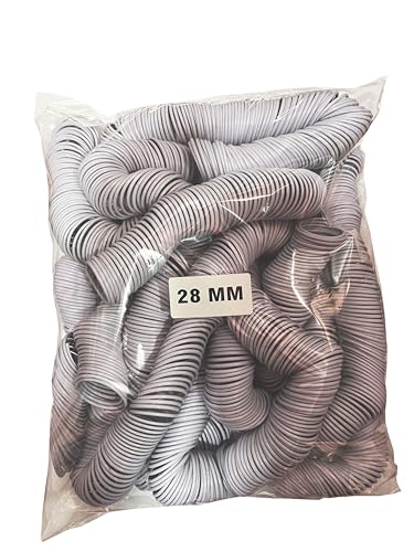 Image of Momad Spiral Binding White Heavy Quality Plastic Spiral Ring /Coil /Loop Manual Ring Binder (28MM)