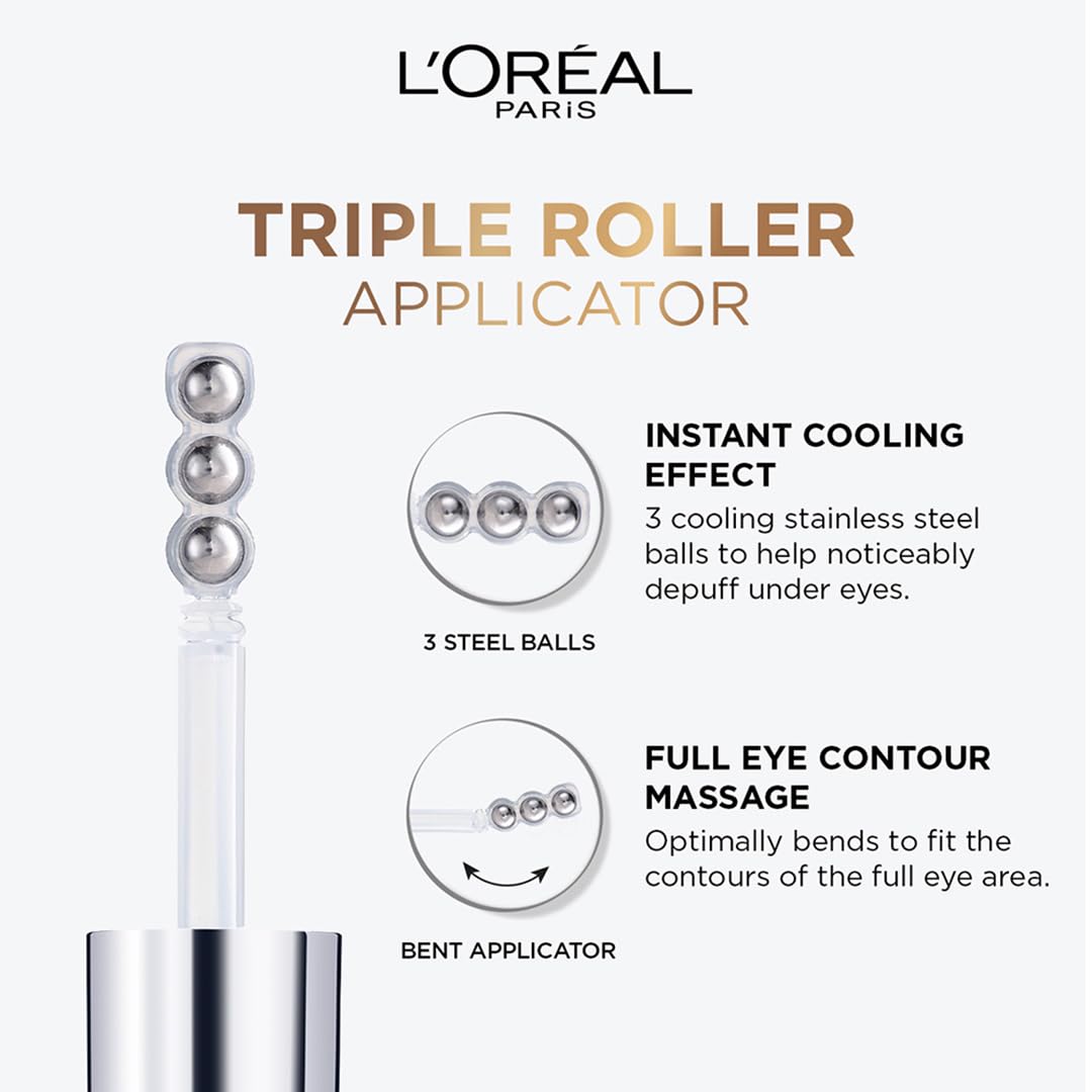 L'Oréal Paris Glycolic Bright Dark Circle Eye Serum, 20ml — Amazon image 6