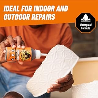 Gorilla Original Gorilla Glue, Brown, Waterproof Polyurethane Glue, 8 Ounce (Pack of 1) - Expands Into Materials, All Purpose