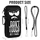 Handytasche für Smartphones, Universelle Neopren Handy Hülle, 7 Handy Tasche Hülle Cover Case Schutzhülle mit Karabiner Umhängeband für iPhone 15 16 Samsung, Geschenk für Männer Frauen, 18,5x10cm