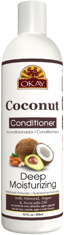 Okay Coconut Deep MoisturizingConditioner, 12Oz