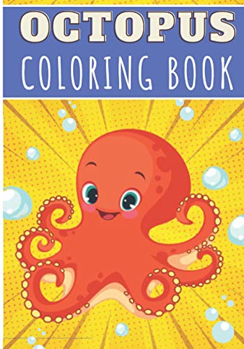Octopus Coloring Book: For Kids and Toddlers | 30 Unique Pages to Color on Cute Octopuses, Tentacle Art, Hen Designs, Sea Fish Pattern | Perfect for ... Activity | Creative and Relaxation at home. image 2