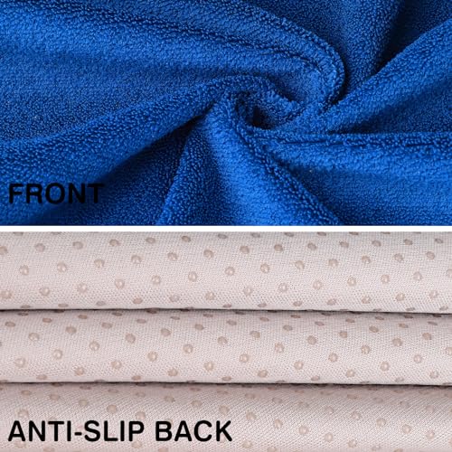 Image of Leader Accessories Towel Car Seat Cover Waterproof Blue for Truck SUV Front Seat Machine Washable - After The Gym, Runs, Swimming, Surfing
