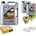 Produktbild QR-PARTS 69335585 Filter Set Inspektionspaket 7 Liter Motoröl Top Tec 4200 5W-30 MANN-FILTER Innenraumfilter Luftfilter Ölfilter