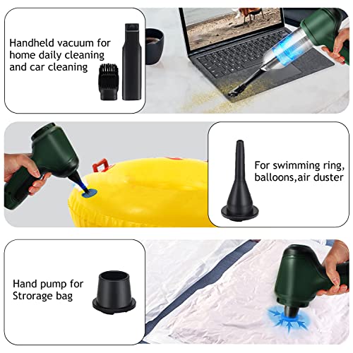 Dhdzvov Cordless Handheld Vacuum Cleaner, Mini Car Vacuum Cleaner With 5000Pa Suction Power,Rechargeable Household Vacuum Cleaner For Home,Office,Pet Hair,Car,Keyboard,Makeup Bag,Computer #TOP3