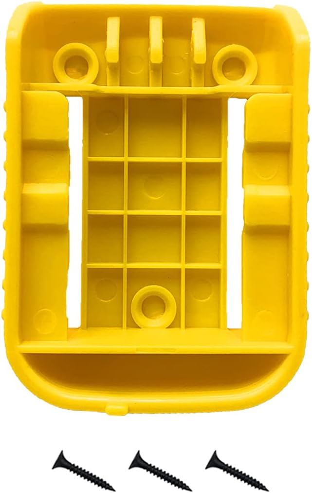 14-Packs Battery Holders for Dewalt 20V Mount Dock Fit for 20V 60V MAX Yellow (No Battery)