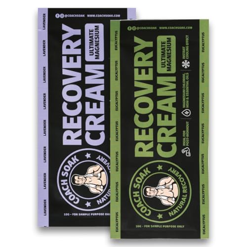 Coach Magnesium Lotion & MSM Cream (2 Pack)