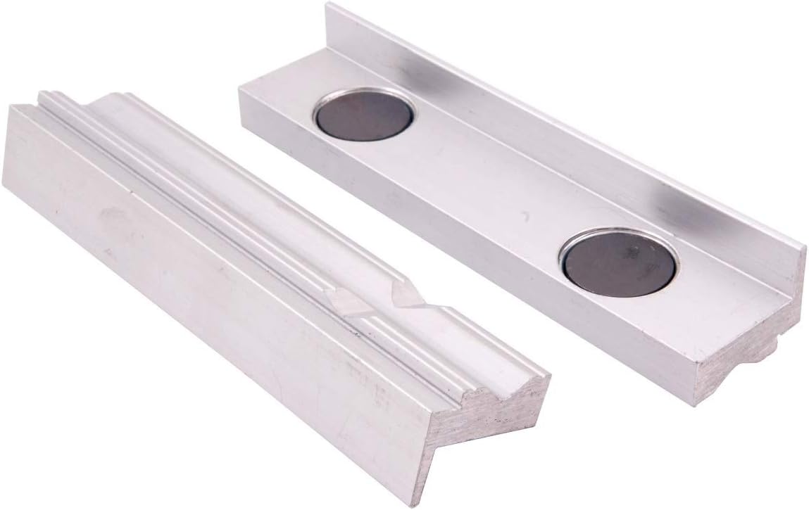 HHIP Magnetic Vise Jaws (Various Jaw Widths and Face Types)