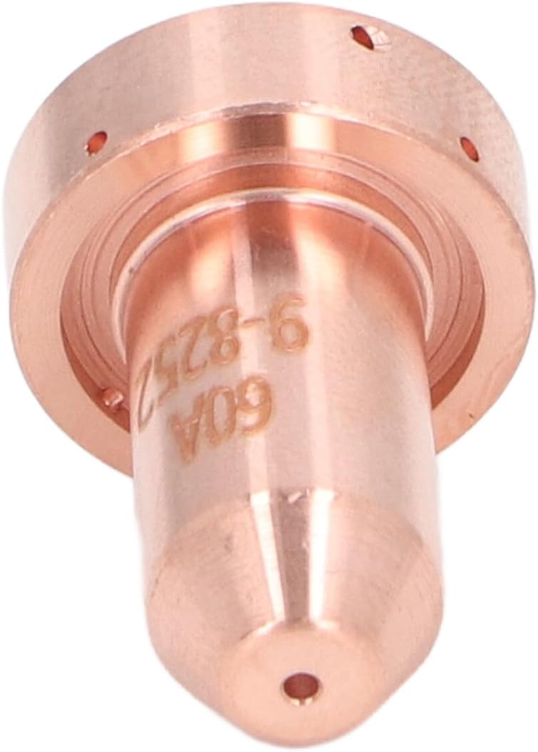 5Pcs Brass Nozzle Tip Replacement for Thermal Dynamics SL60 SL100 Plasma Cutting Torch, Heat 9‑8252 Brass Nozzle Tips, Easy Installation & Removal