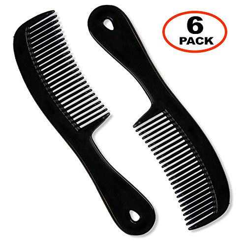 Combs For Men Pack Of 6, Pocket Combs For Men, Hair Comb Set, Beard Mustache Comb #TOP1