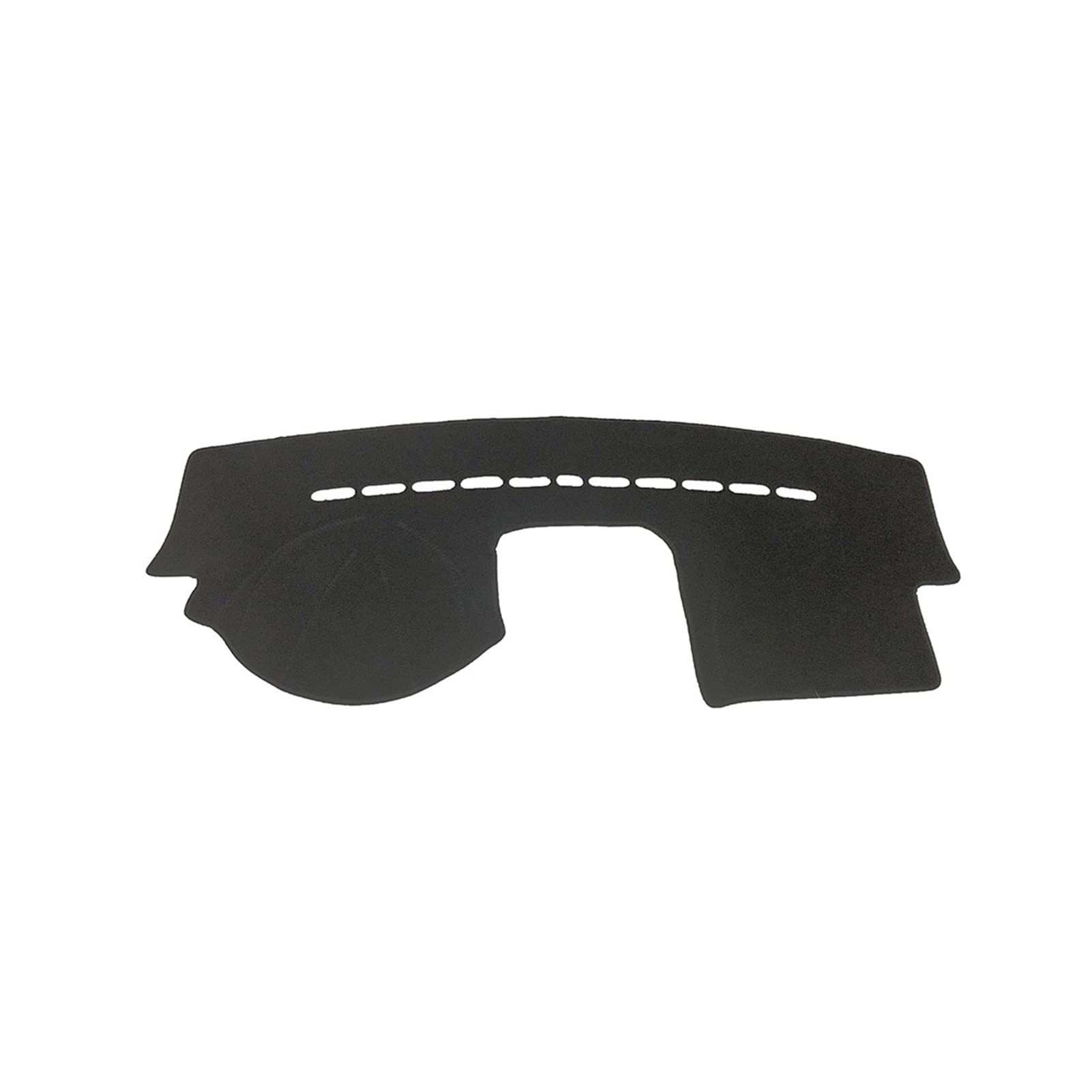 Tablero Estera Cojín para VW para Polo MK4 2002 2003 2004 2005 2006 2007 2008 Cubierta del Salpicadero del Coche Salpicadero (Color : Black Side)