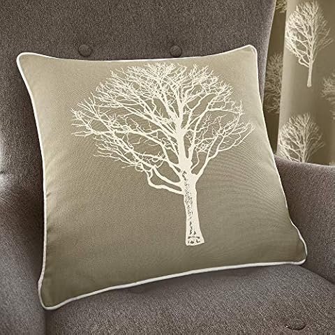 Fusion Woodland Trees 100% Cotton Cushion Cover