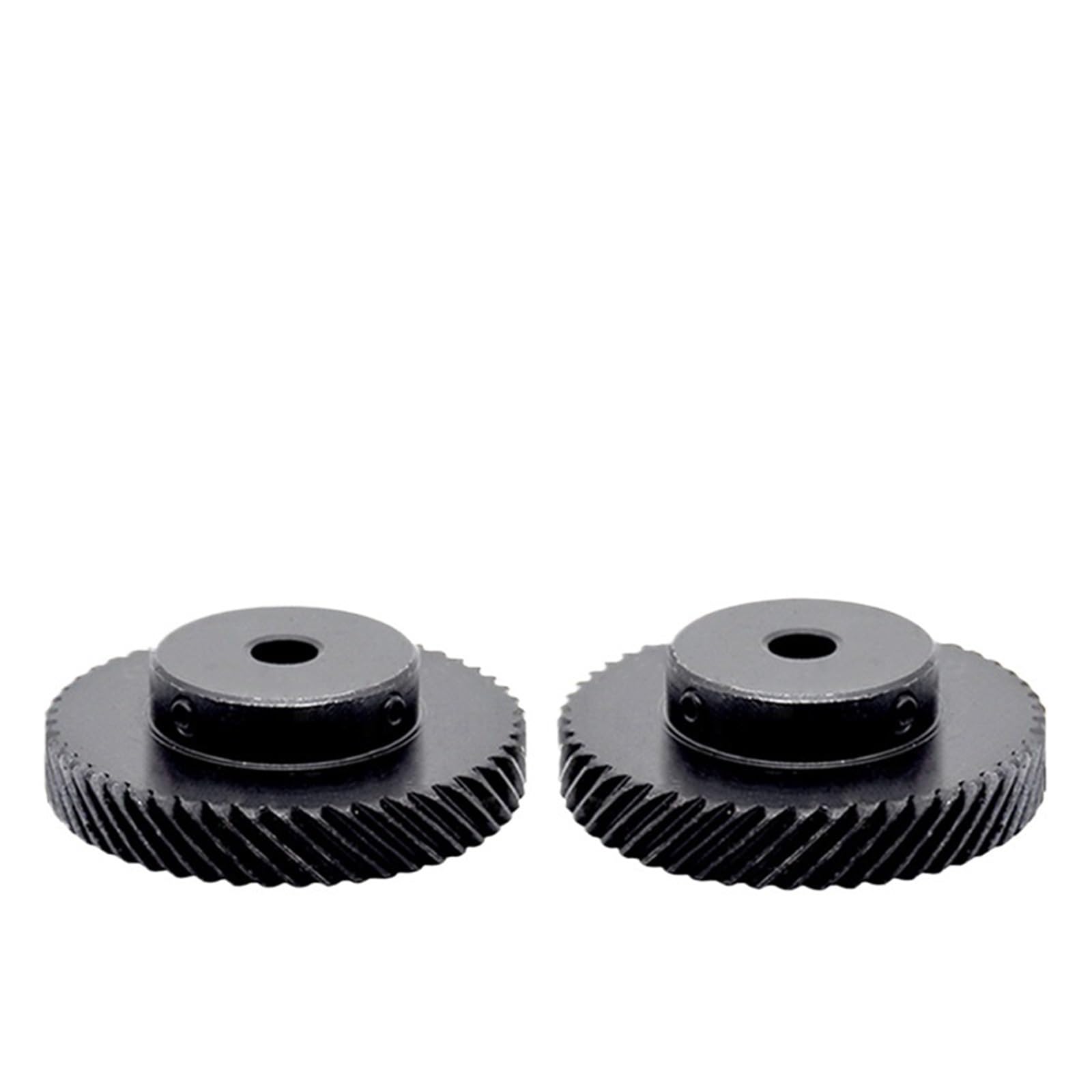 1 engrenage conique hélicoïdal Mod 60 dents 45 degrés - rotation à gauche et à droite, acier 45#, tailles d'alésage 10-25 mm (16 mm (keyway 5 mm) 1 M 60T-Left)
