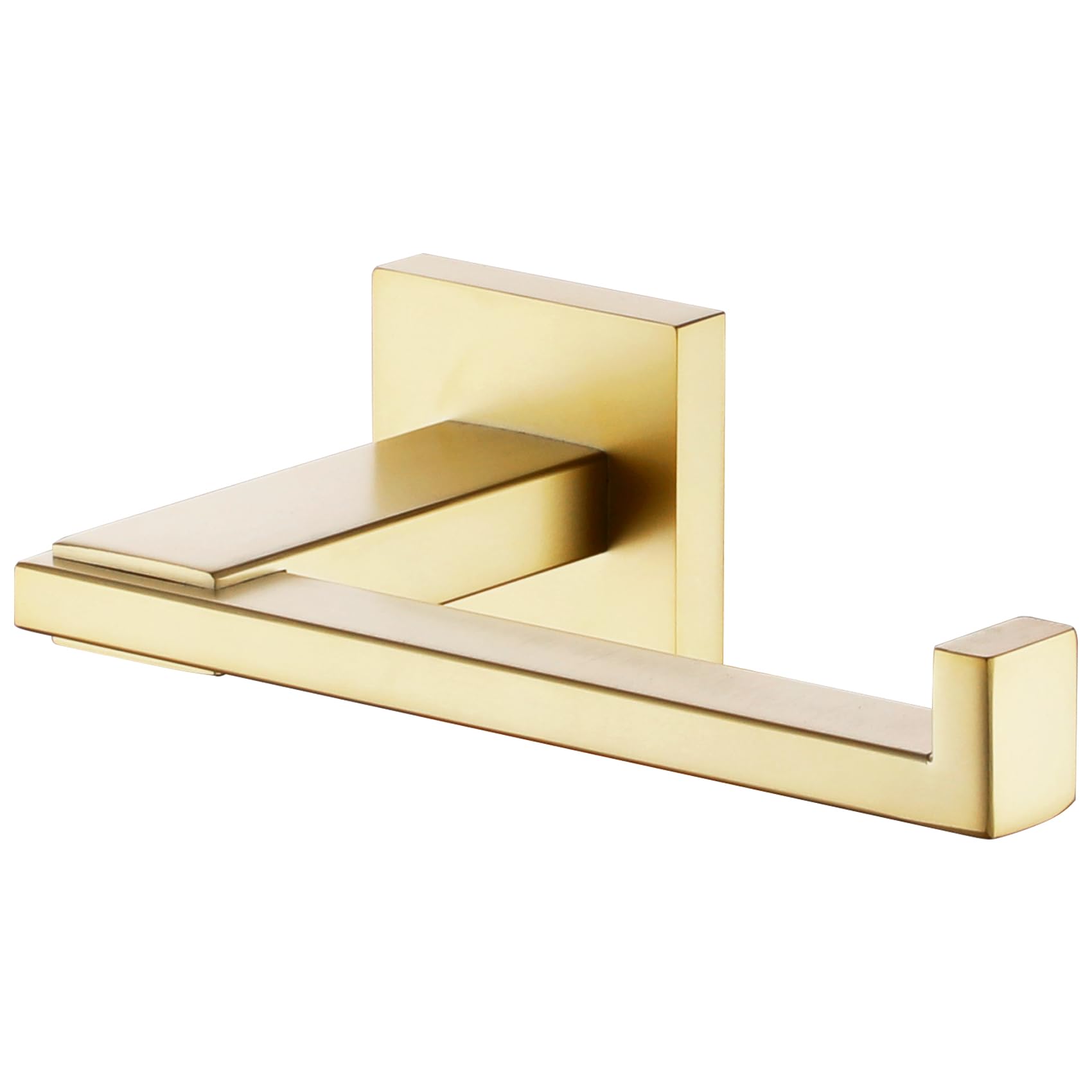 KOKOSIRI Toilet Paper Holder Gold Tissue Paper Dispenser for Kitchen Bathroom Washroom Toilet Roll Holder Stainless Steel, Wall Mounted B2006BG