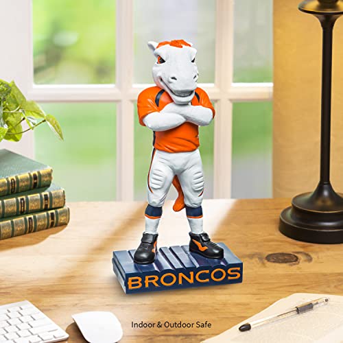 Team Sports America 843809MS Nfl Denver Broncos Fun Colorful Mascot Statue 12 Inches Tall thumb #4