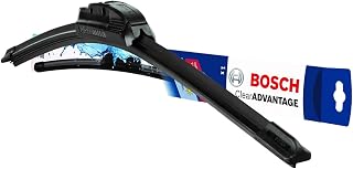 Bosch Wiper Blade 3397016581KTS CLEAR Advantage, Single, 21 Inch, Driver Side, Comes with Easy to Install Quick-clip Adapter Price In India