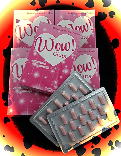 Wow Wow Gluta Glutathione Super Fast Whitening 30 Capsules | Desertcart  Aruba