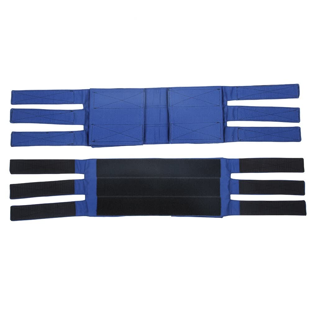 Cinturón de Seguridad para piernas de Silla de Ruedas. Sujeción de piernas para Silla de Ruedas. Alta solidez del Color para el Cuidado de Ancianos. Enfermería Domiciliar