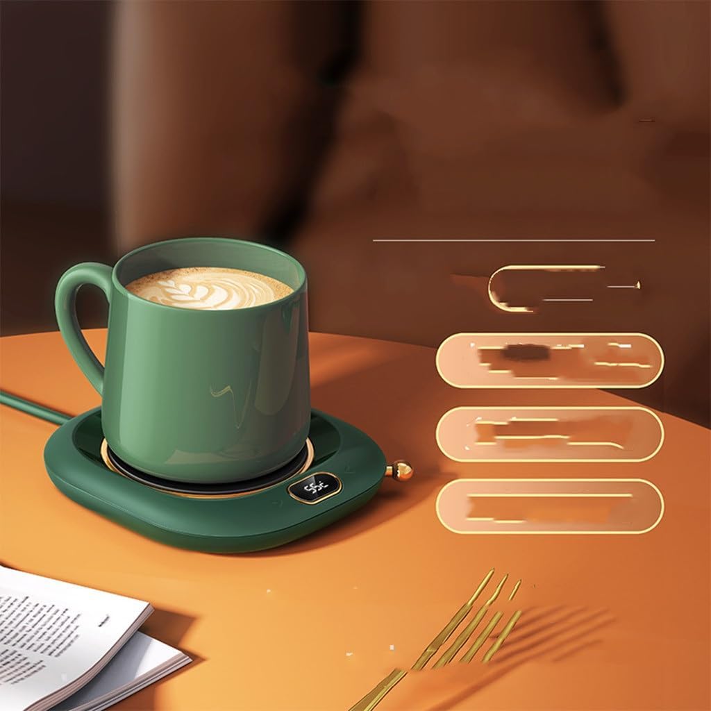 Warm Coaster Table Top Insulation Pad Heating Thermostatic Milk Base Appliance Office Heater
