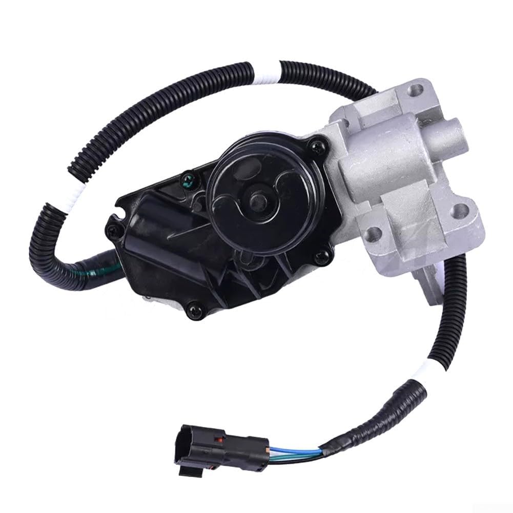 Stellantrieb Vorderachse für Isuzu D-Max für Rodeo Pick Up 2.5TD 3.0TD 2006-2012, Ersatz für OEM 8973679590, ABS Metallschalter Steuerteil Schwarz