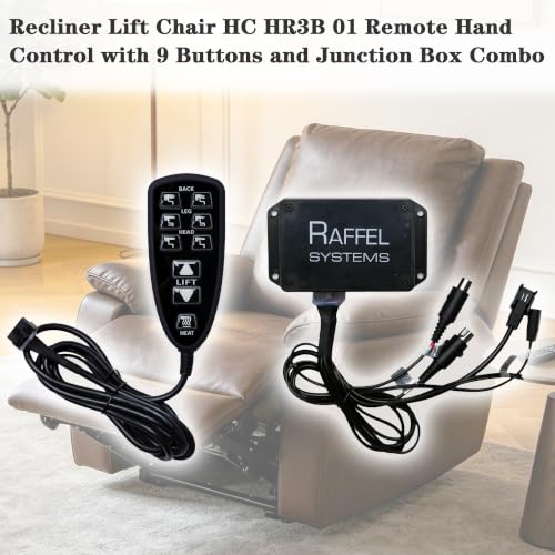 Télécommande manuelle Raffel Systems bloquée remplacez par HC HR3B 01 avec boîte de jonction - 5