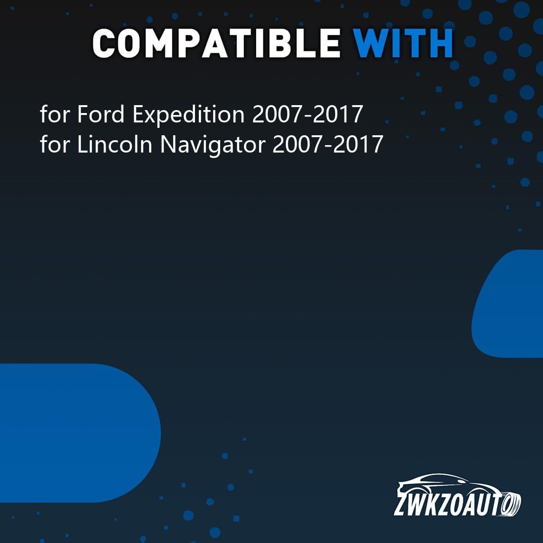 Rear To Frame Stabilizer Bar Bushing Kit Sway Bar Bushings 1pc for Ford Expedition 3.5L 2015-2017, for Expedition 5.4L 2007-2014, for Lincoln Navigator 3.5L 2017 Replace# 7L1Z5493A, 2653787