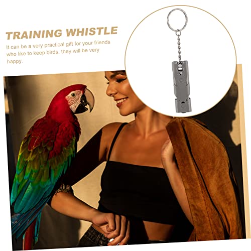 Silbato de Entrenamiento para Aves de Acero Inoxidable miniatura 4