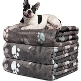 1 Pack 3 Blankets for Dogs Blankets for Large Dogs Medium Dog Blanket Super Soft Fluffy Premium Flee
