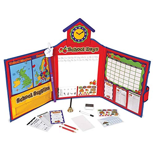 Learning Resources Pretend & Play Original School Set Ages 3+ Starting School Toy Complete Pretend School Playset for Imaginative Role Play