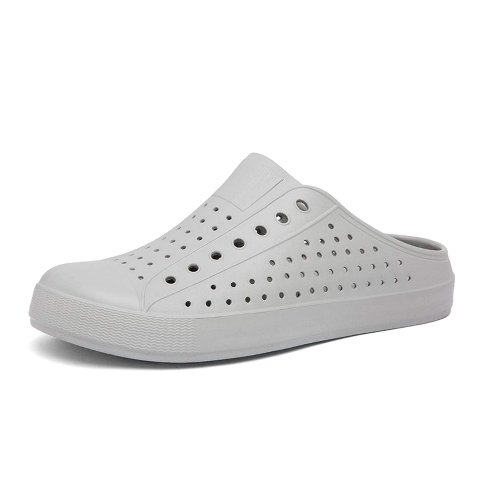 ihinzry Garden Clogs Mens Womens Backless Slip On Shoes Open Back Outdoor Slippers