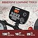 MOSEN Electric Drum Set with 4 Quiet Mesh Drum Pads, Cymbals, Sticks, Headphones, USB MIDI, Kick Pedal, 195+ Sounds and 25 Drum Kits for Beginner MED-X3