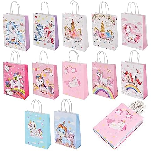 Flintronic Unicorn Gift Bags for Kids Cover